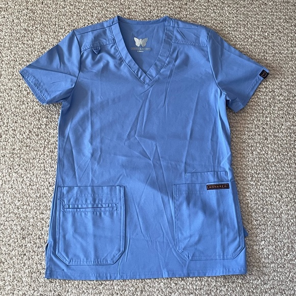 Women’s Ceil Blue Scrub Set - Picture 6 of 7